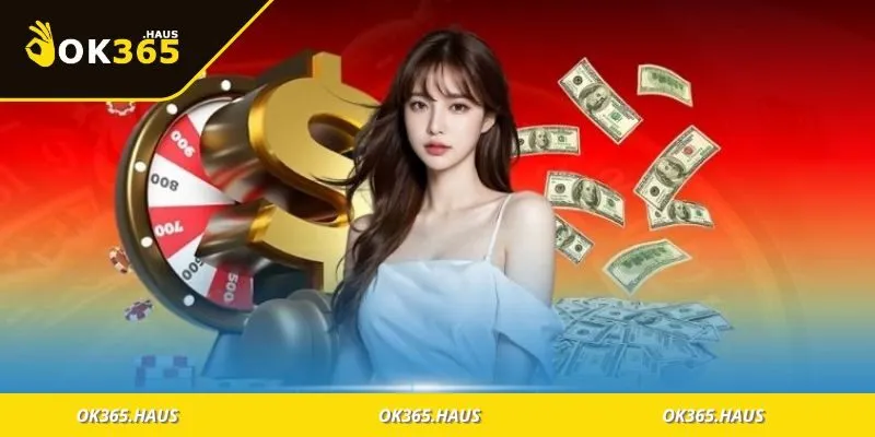 Casino OK365 Khám Phá Thế Giới Giải Trí Đỉnh Cao Online 2 Giao diện chính của Casino OK365 hiển thị trò chơi trực tuyến